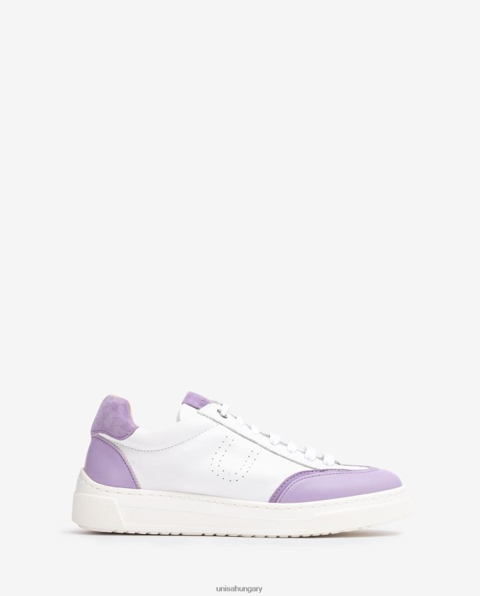 Unisa tornacipő kontrasztos orrral és sarokkal nők J4PJX0651 fehér