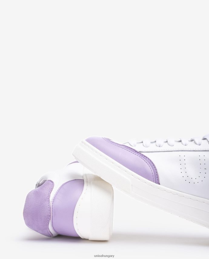 Unisa tornacipő kontrasztos orrral és sarokkal nők J4PJX0651 fehér