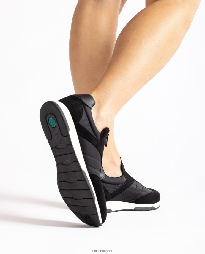 Unisa velúr tornacipő neoprén zokni gyerekek J4PJX01286 fekete