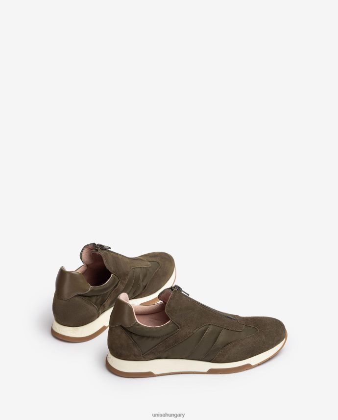 Unisa velúr tornacipő neoprén zokni gyerekek J4PJX01287 zöld