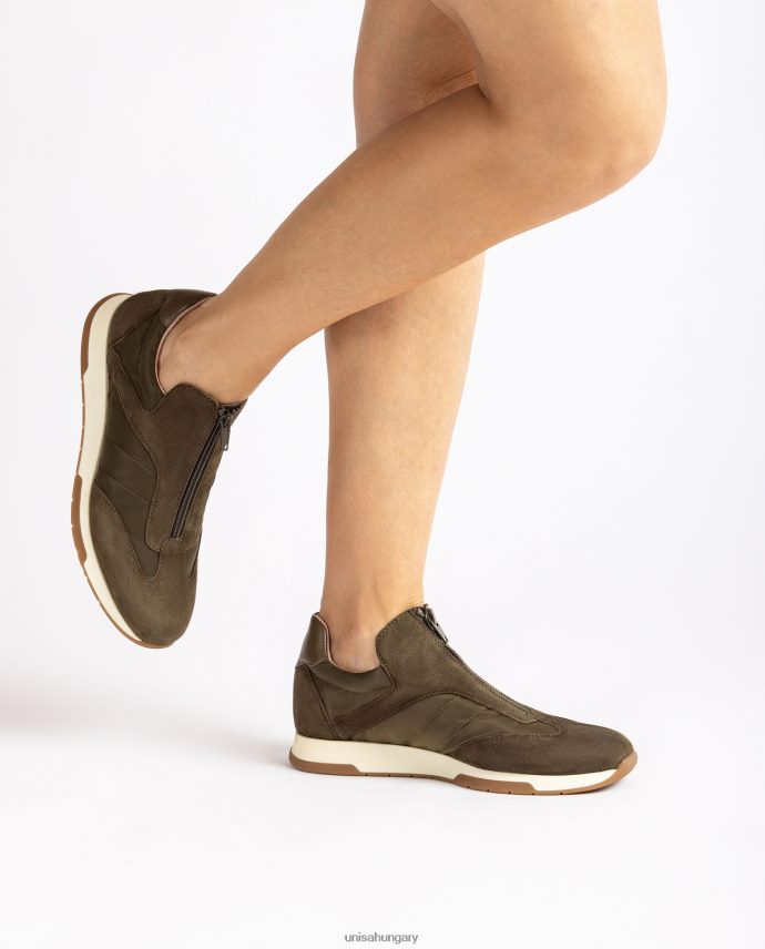 Unisa velúr tornacipő neoprén zokni gyerekek J4PJX01287 zöld