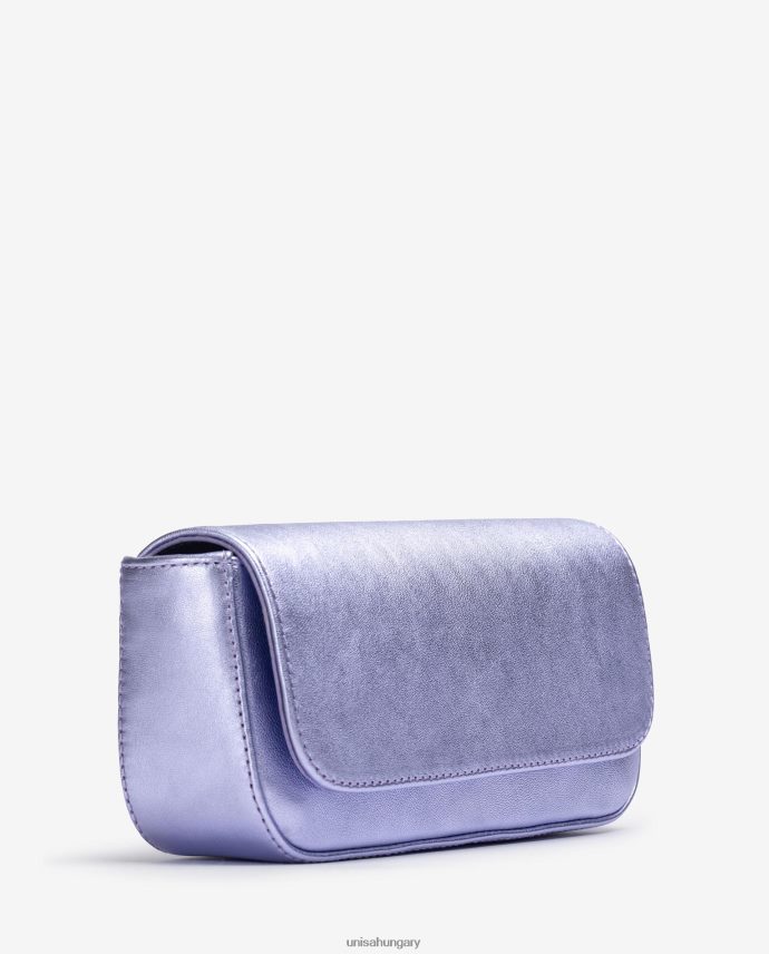 Unisa fém hatású bőr parti kézitáska nők J4PJX01208 lila