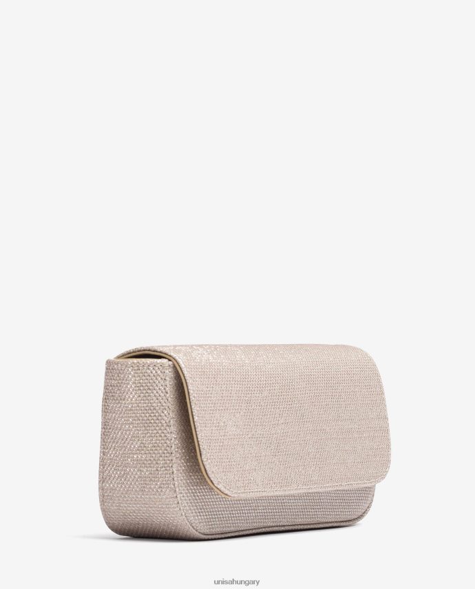 Unisa fényes anyagból készült parti kézitáska nők J4PJX01202 Arany