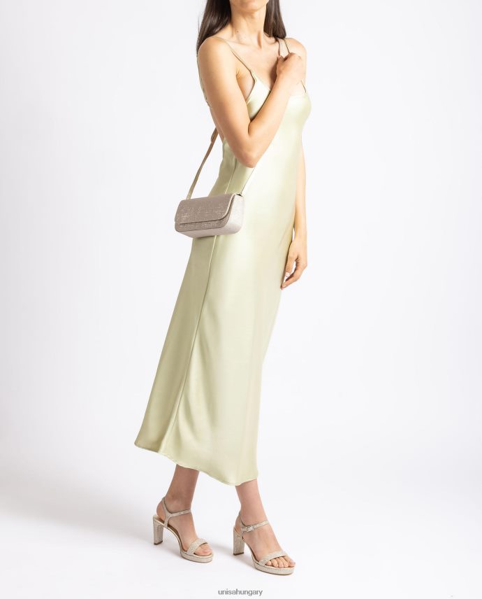 Unisa fényes anyagból készült parti kézitáska nők J4PJX01202 Arany