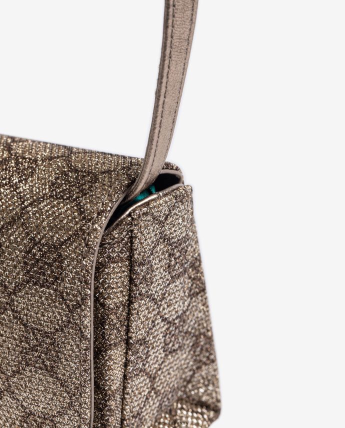 Unisa fényes szövet kézitáska nők J4PJX01223 kecses