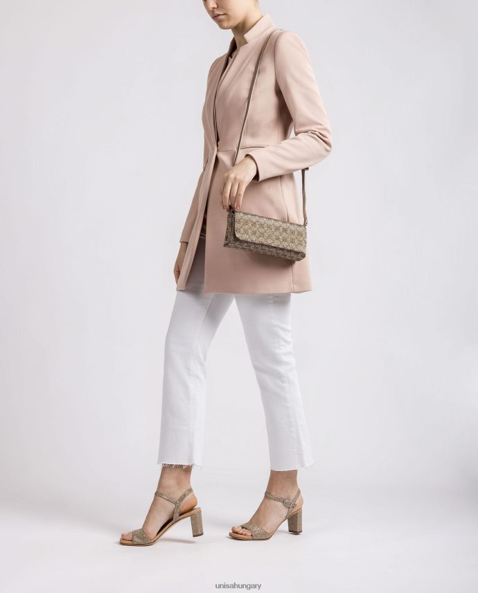 Unisa fényes szövet kézitáska nők J4PJX01223 kecses