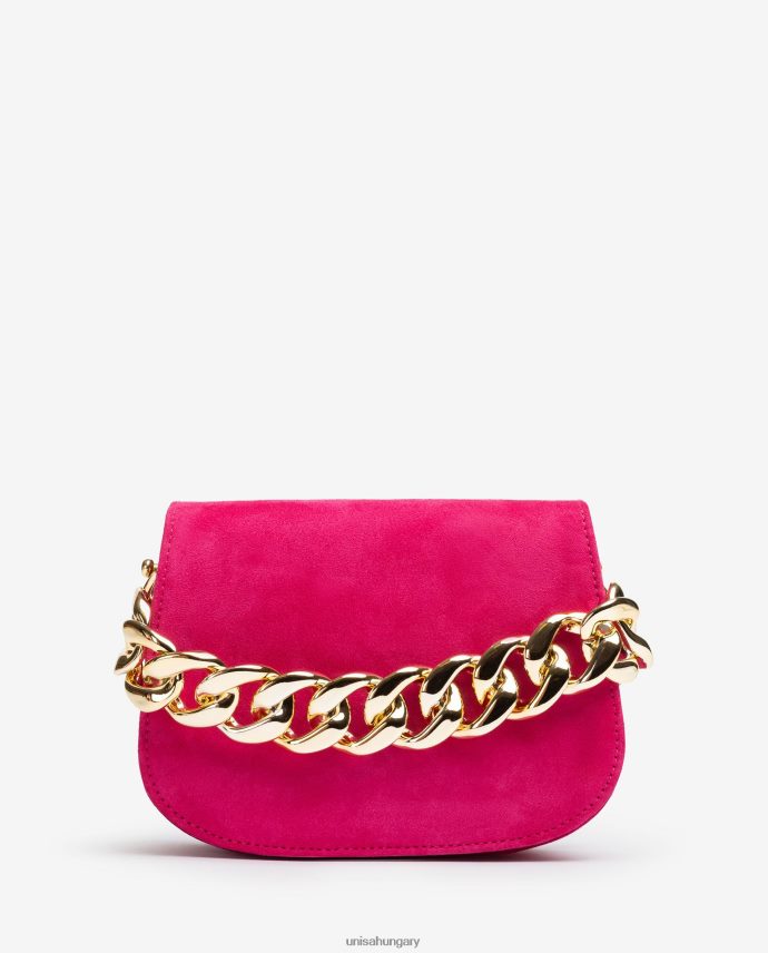 Unisa kézitáska arany lánccal nők J4PJX01185 rózsaszín