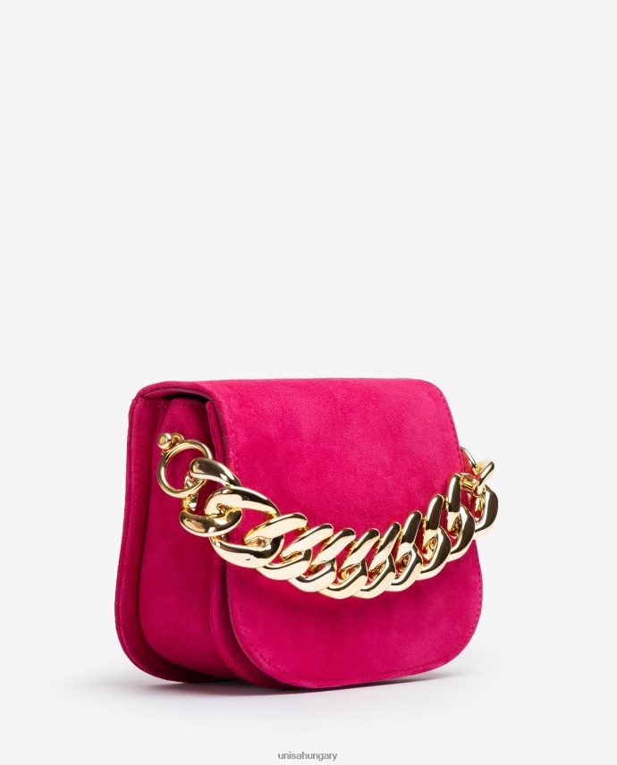 Unisa kézitáska arany lánccal nők J4PJX01185 rózsaszín