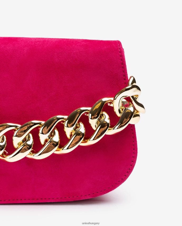 Unisa kézitáska arany lánccal nők J4PJX01185 rózsaszín