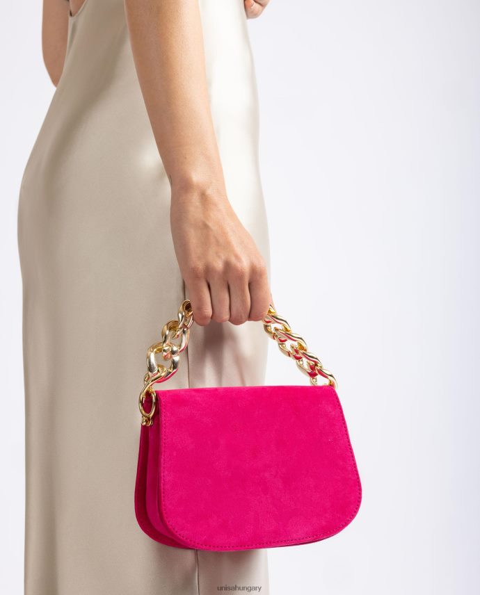 Unisa kézitáska arany lánccal nők J4PJX01185 rózsaszín