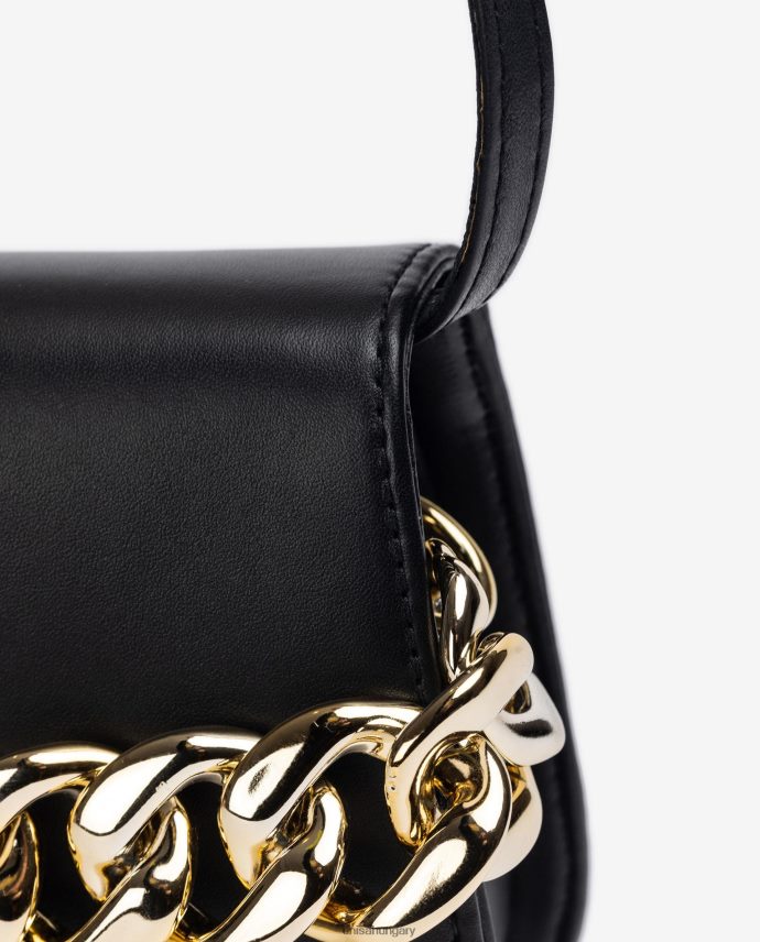 Unisa kézitáska arany lánccal nők J4PJX01199 fekete