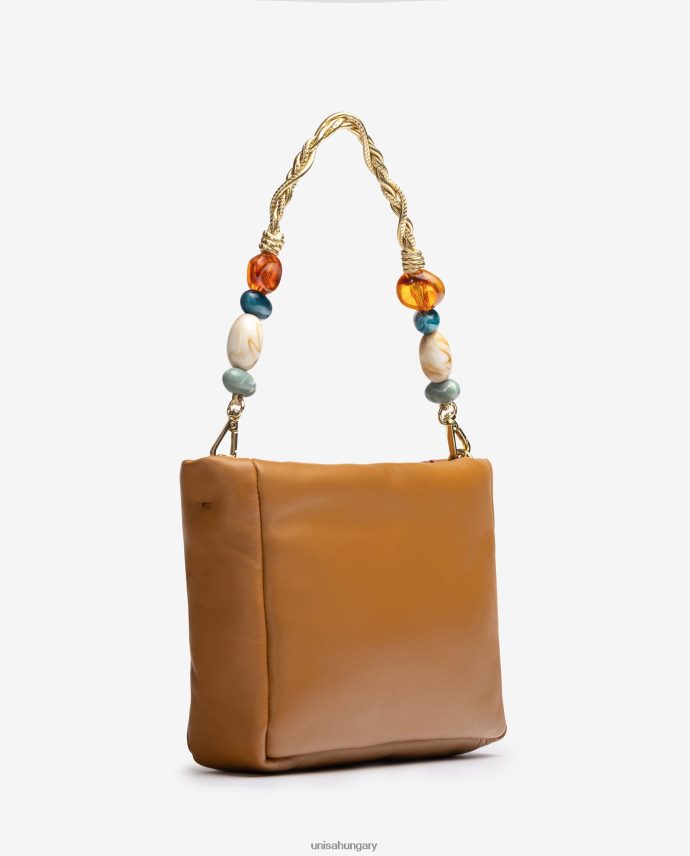 Unisa kézitáska díszítéssel nők J4PJX01193 barna