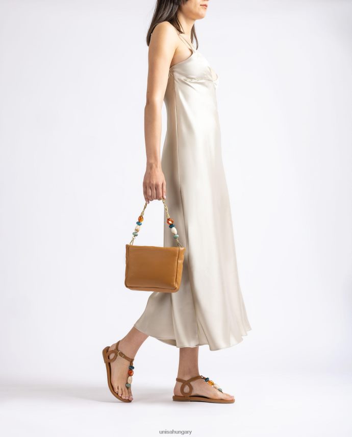 Unisa kézitáska díszítéssel nők J4PJX01193 barna