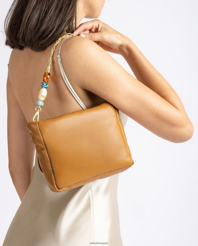 Unisa kézitáska díszítéssel nők J4PJX01193 barna