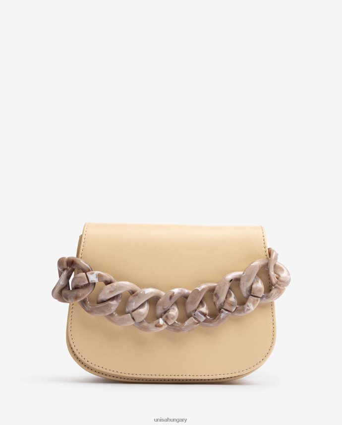 Unisa kézitáska lánccal nők J4PJX01220 bézs