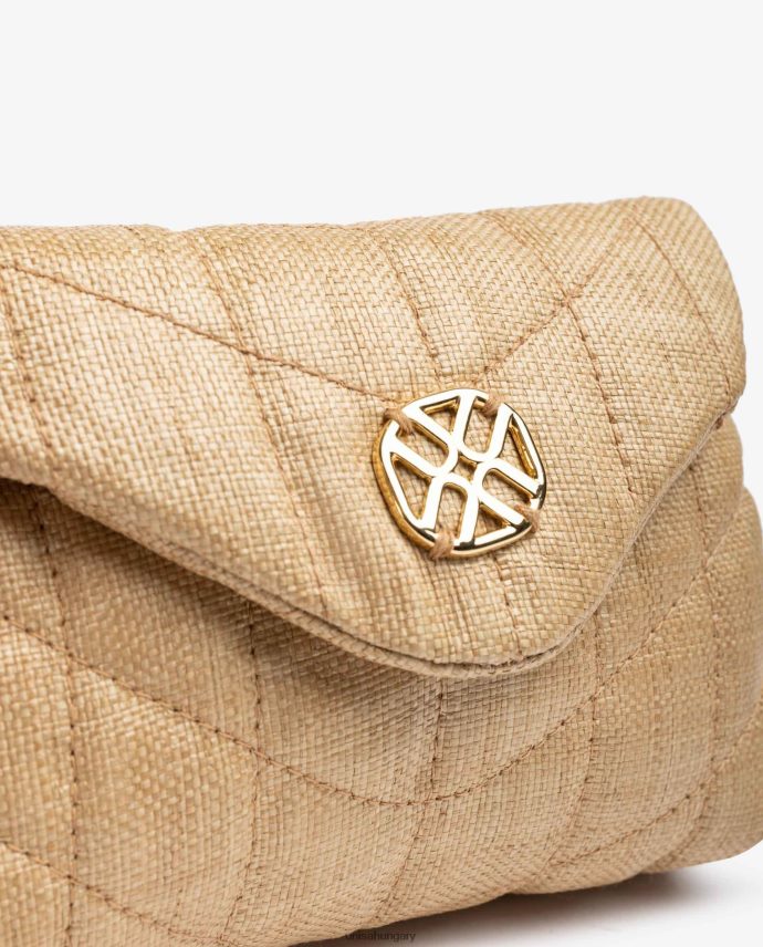 Unisa kis steppelt hatású kézitáska nők J4PJX01204 barna