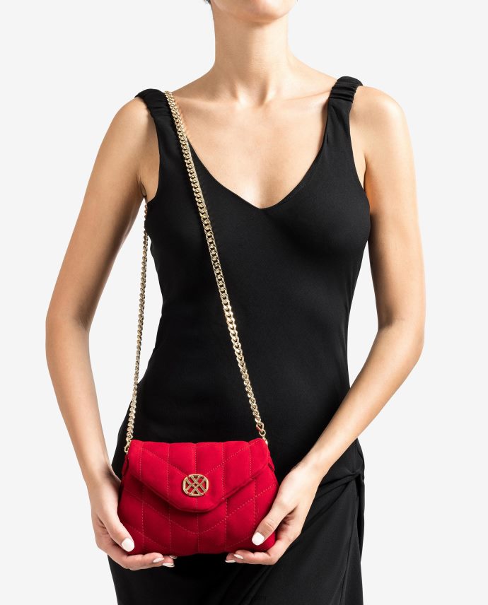 Unisa párnázott kézitáska nők J4PJX01215 piros