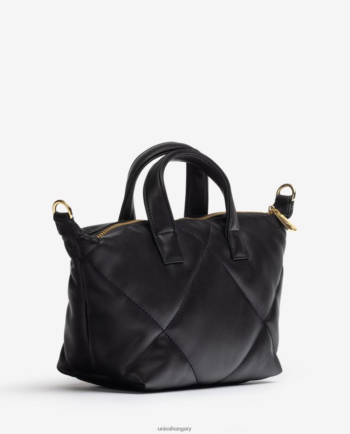 Unisa steppelt hatású kézitáska nők J4PJX01218 fekete