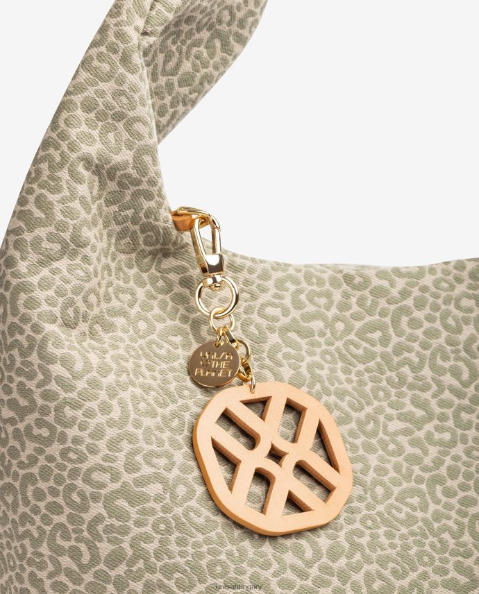 Unisa újrahasznosított anyagból készült kézitáska nők J4PJX01093 zöld