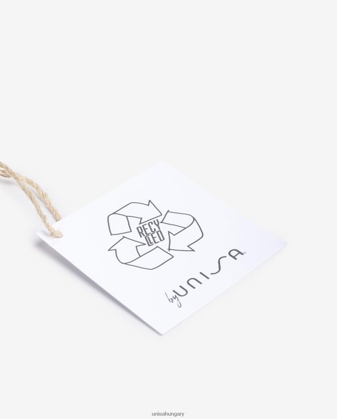 Unisa újrahasznosított anyagból készült kézitáska nők J4PJX01094 barna