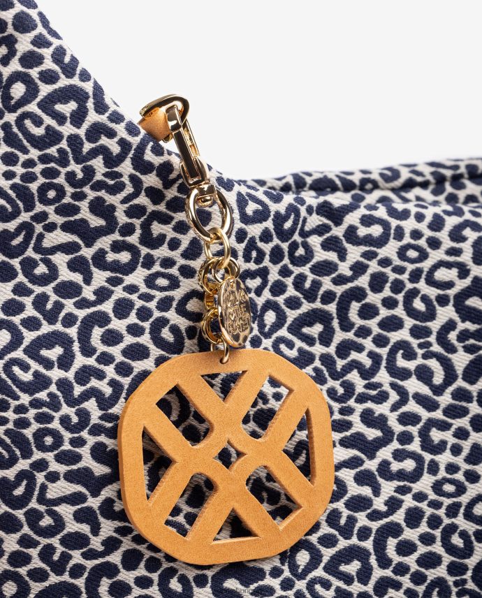 Unisa újrahasznosított anyagból készült kézitáska nők J4PJX01095 kék