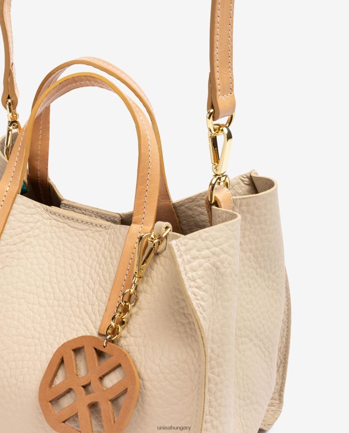 Unisa fogantyús kis kézitáska nők J4PJX01163 bézs