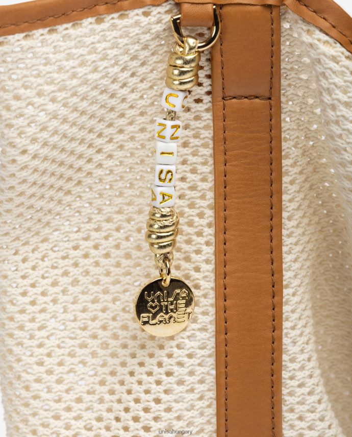 Unisa újrahasznosított anyagból készült kézitáska nők J4PJX01158 kecses