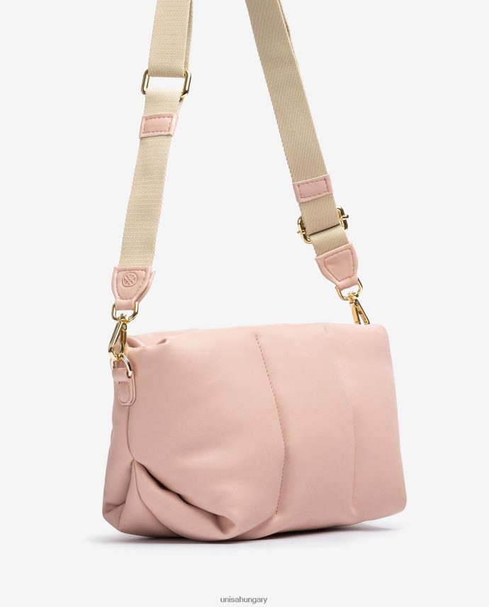 Unisa közepes méretű steppelt kézitáska nők J4PJX01165 rózsaszín