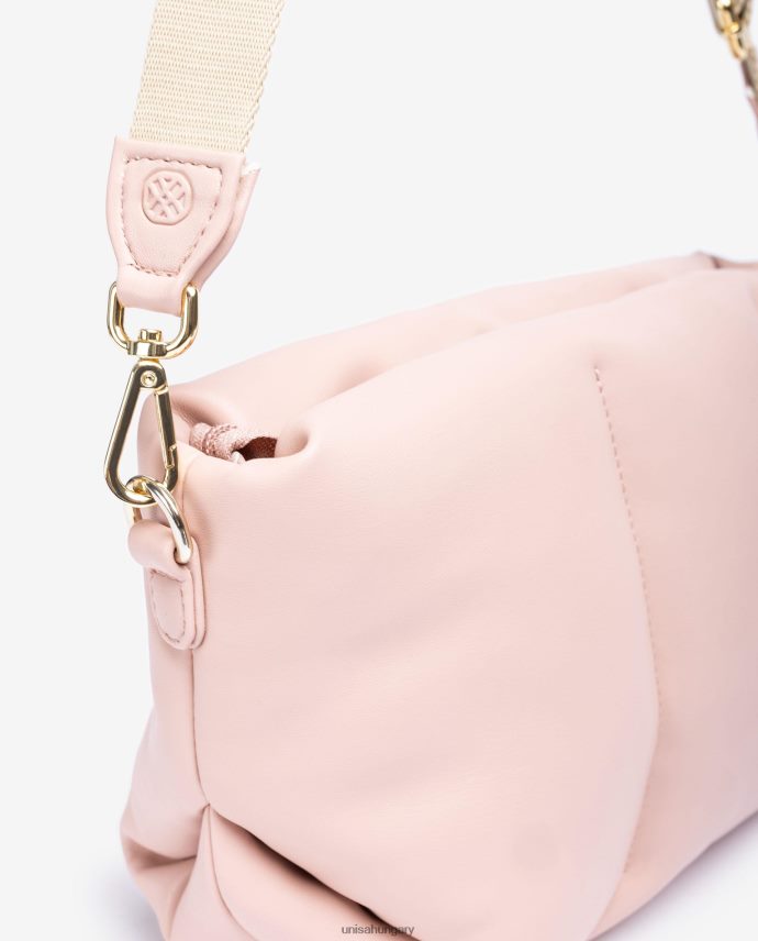 Unisa közepes méretű steppelt kézitáska nők J4PJX01165 rózsaszín