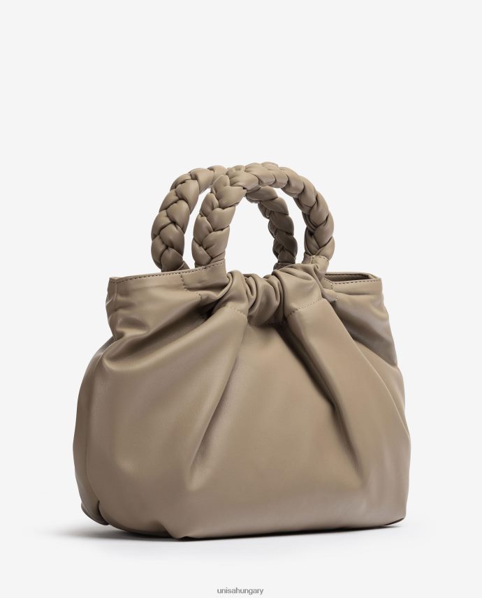 Unisa kerek fogantyús kézitáska nők J4PJX01175 barna