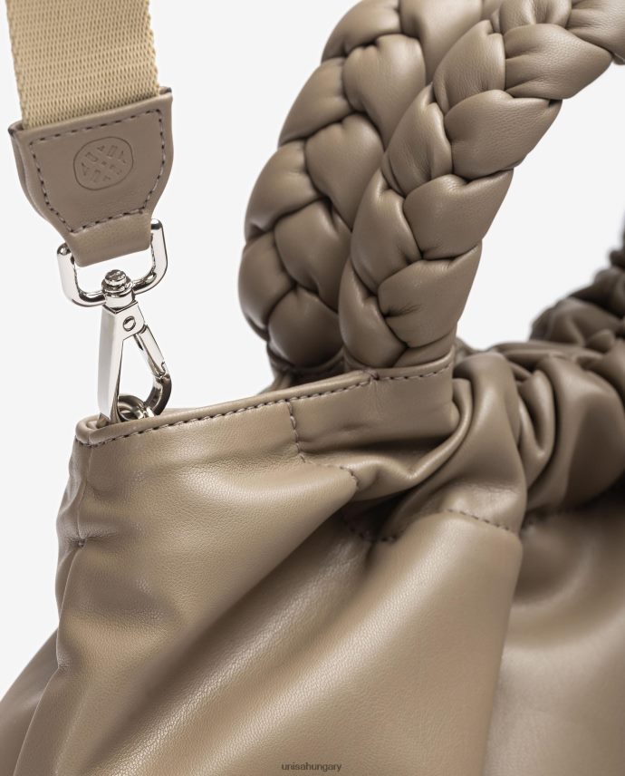 Unisa kerek fogantyús kézitáska nők J4PJX01175 barna