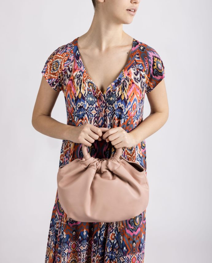 Unisa kerek fogantyús kézitáska nők J4PJX01179 rózsaszín