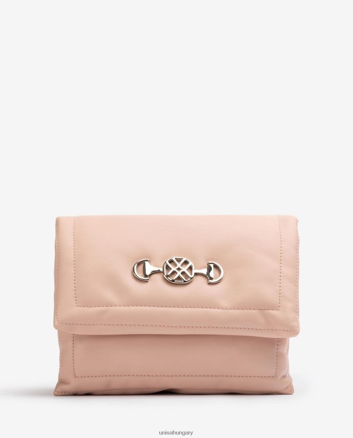 Unisa steppelt hatástáska monogrammal nők J4PJX01181 rózsaszín