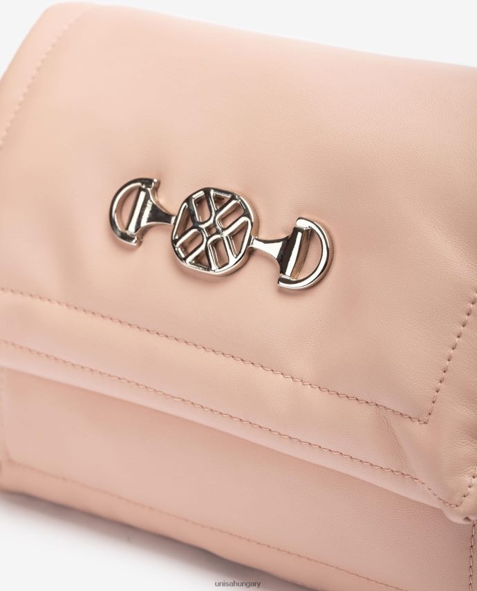 Unisa steppelt hatástáska monogrammal nők J4PJX01181 rózsaszín