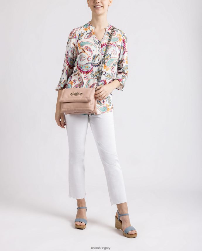 Unisa steppelt hatástáska monogrammal nők J4PJX01181 rózsaszín