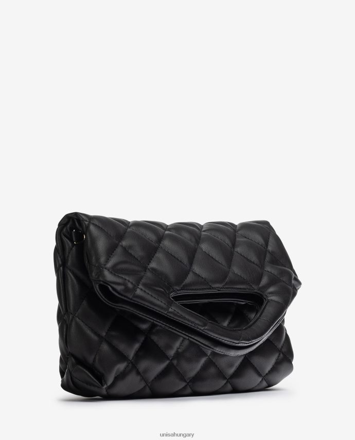 Unisa steppelt táska összehajtott füllel nők J4PJX01172 fekete