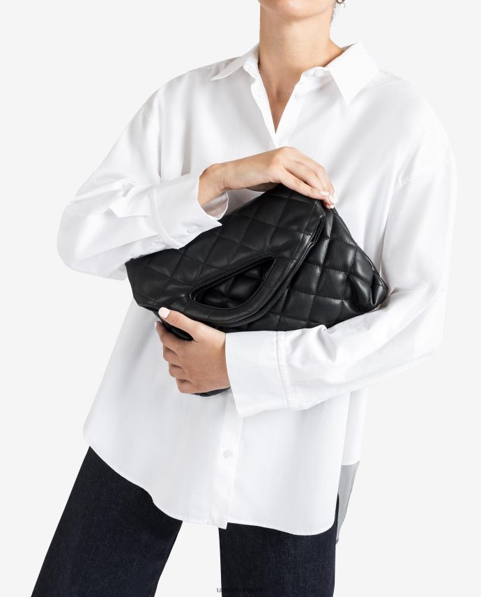 Unisa steppelt táska összehajtott füllel nők J4PJX01172 fekete