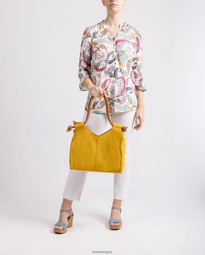 Unisa csomózott válltáska nők J4PJX01145 sárga