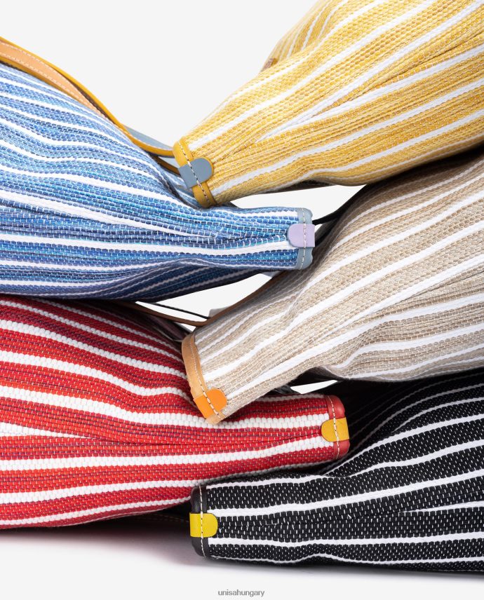 Unisa jarapával készült bevásárlótáska nők J4PJX01112 fekete