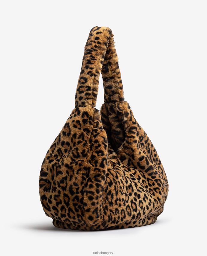 Unisa újrahasznosított anyagból készült kézitáska nők J4PJX01125 fekete