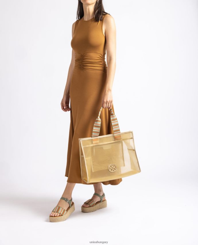 Unisa nagy hálós táska nők J4PJX01119 barna