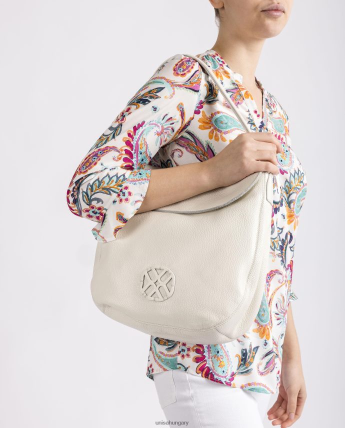 Unisa nagy kézitáska monogrammal nők J4PJX01144 fehér