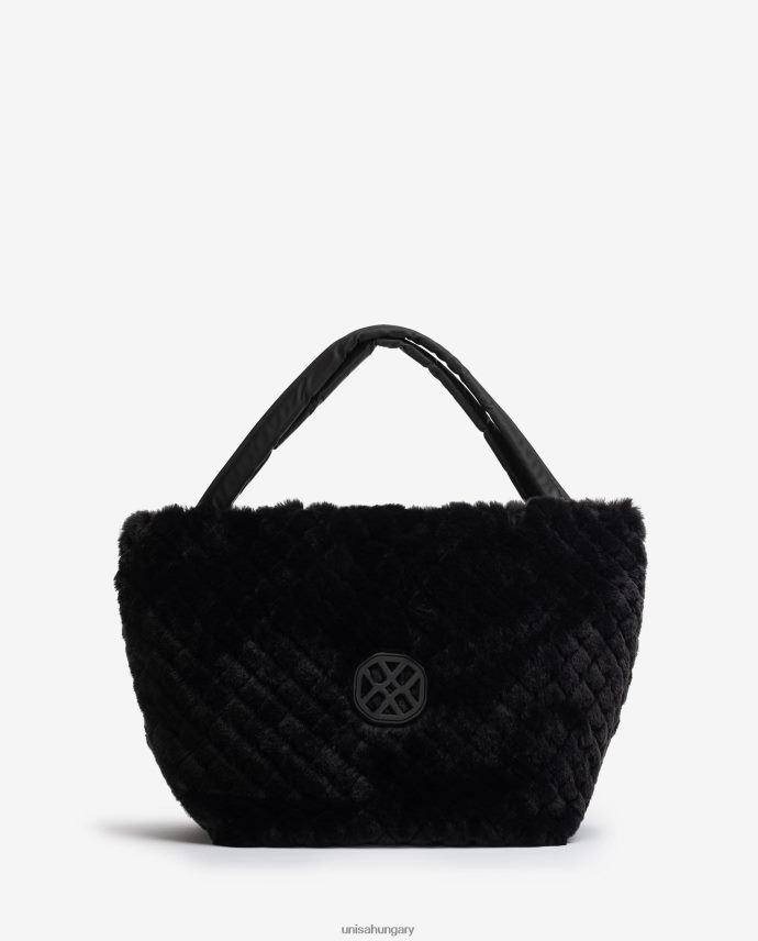 Unisa nagy puha szövettáska nők J4PJX01135 fekete