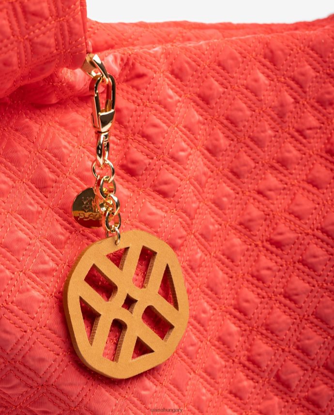 Unisa steppelt fluoreszkáló kézitáska nők J4PJX01140 piros