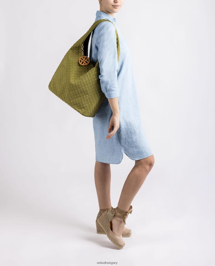 Unisa steppelt fluoreszkáló kézitáska nők J4PJX01141 zöld