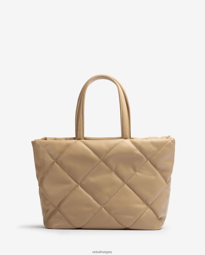 Unisa steppelt hatású kézitáska nők J4PJX01132 bézs