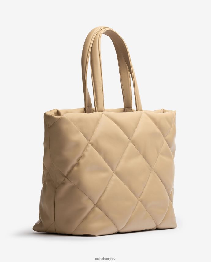 Unisa steppelt hatású kézitáska nők J4PJX01132 bézs