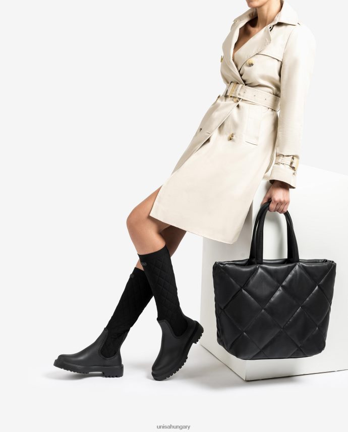 Unisa steppelt hatású kézitáska nők J4PJX01133 fekete