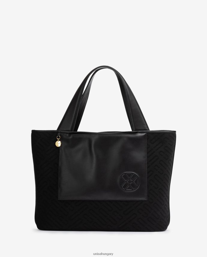 Unisa szövet vásárlótáska nők J4PJX01136 fekete