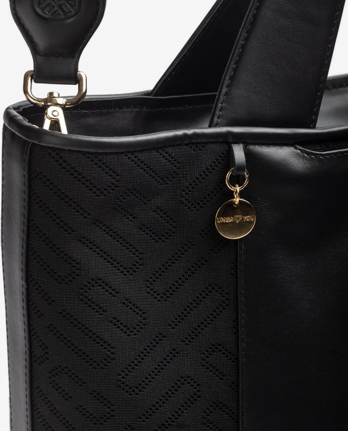 Unisa szövet vásárlótáska nők J4PJX01136 fekete